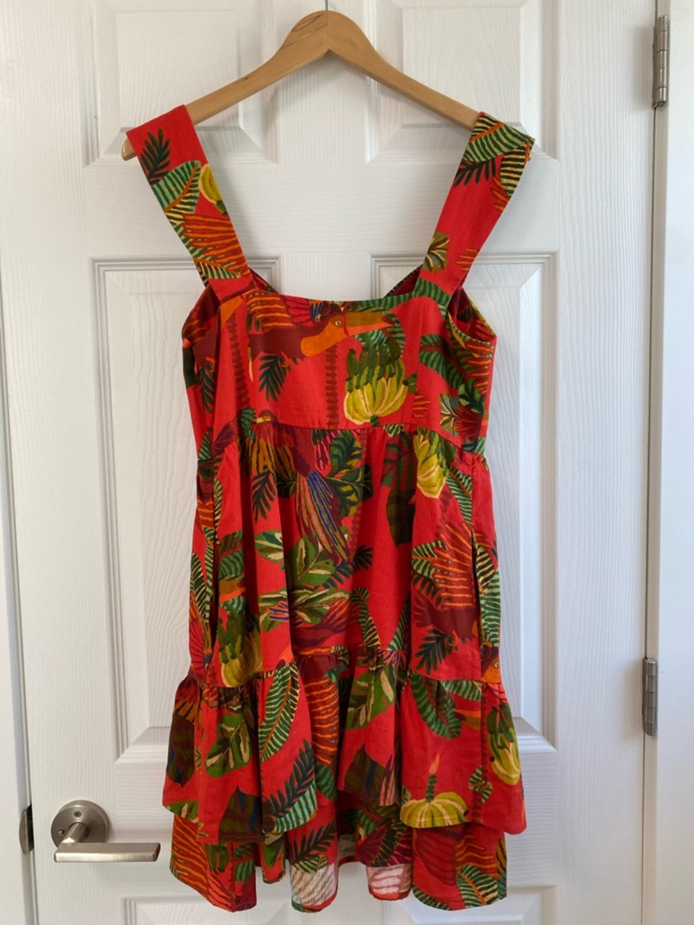 FARM Rio Red Forest Birds Dress - Picture 5 of 12